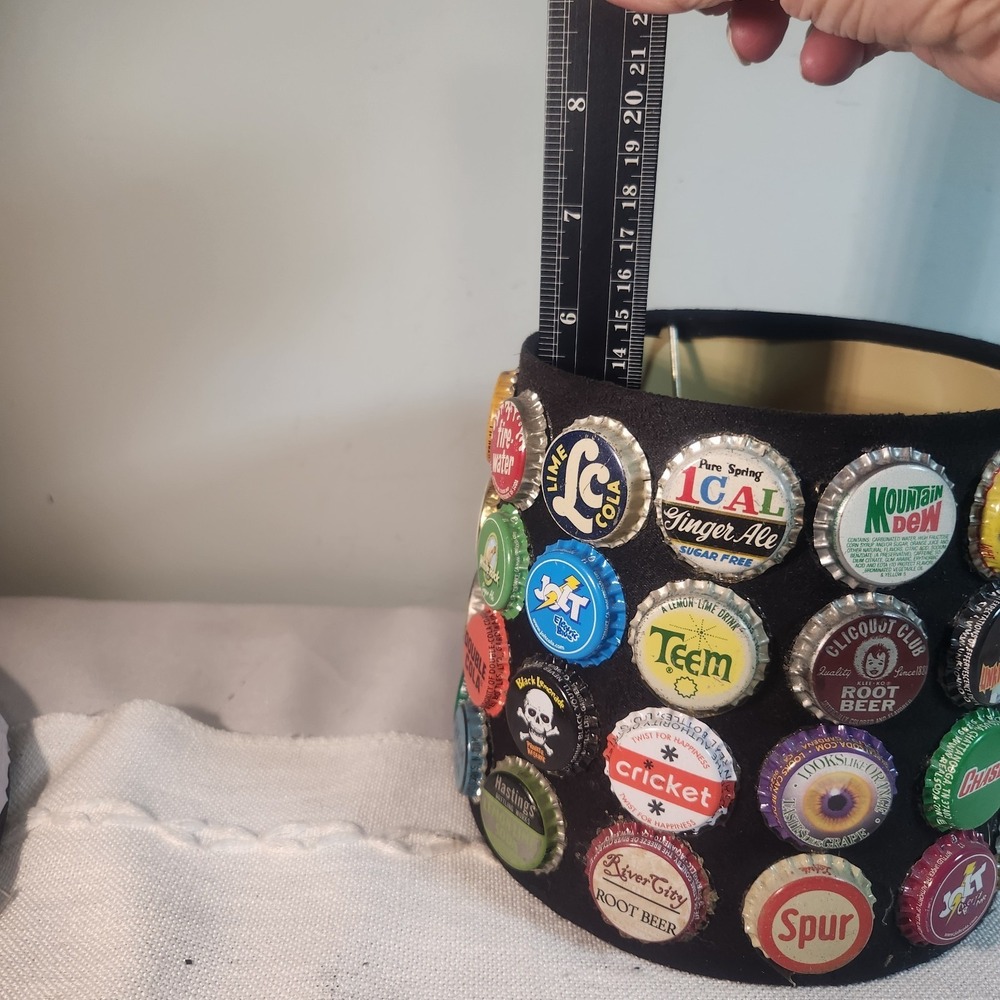 Vintage Bottle Top Lamp Shade - Picture 8 of 9